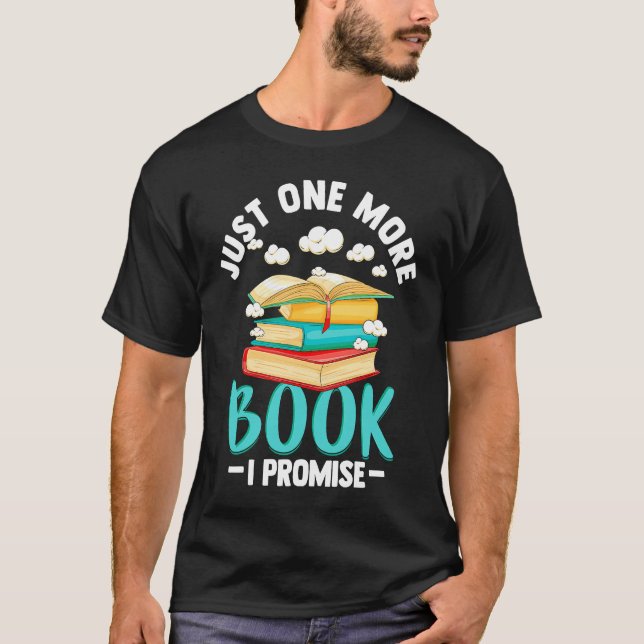 T-shirt Book Reading  Library Books Reader Bookworm (Devant)