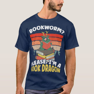 T-shirt Bookworm Please