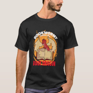 T-shirt Bookworm S'Il Vous Plaît Je Suis Un Livre Dragon L
