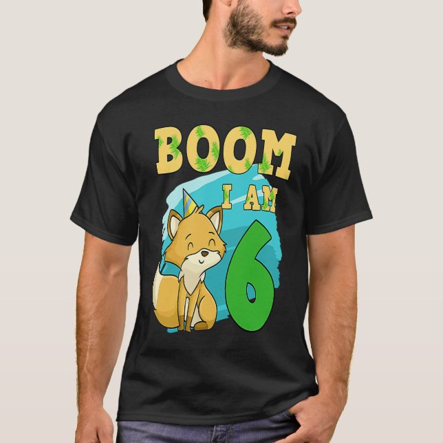 T-shirt Boom Im 6 Fox (Devant)