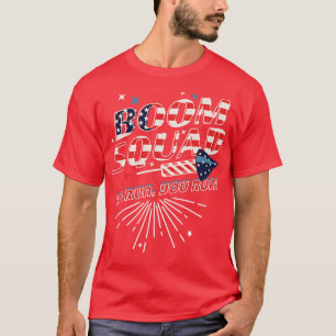 T-shirt Boom Squad Si je cours vous exécutez le jour de l'