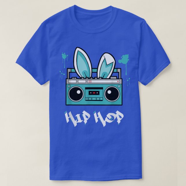 T-shirt Boombo Hip Hop Bunny  (Design devant)