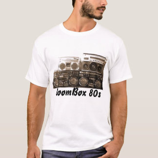 T-shirt BoomBox 80s