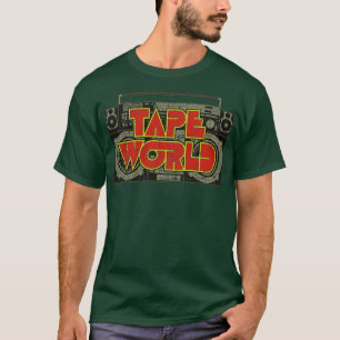 T-shirt Boombox du monde de bande de cassettes 1978