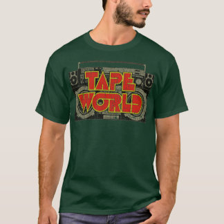 T-shirt Boombox du monde de bande de cassettes 1978