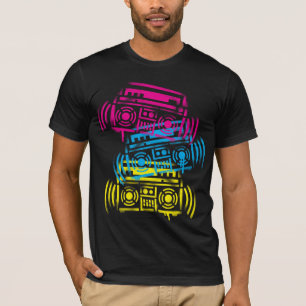 T-shirt Boombox en suspension