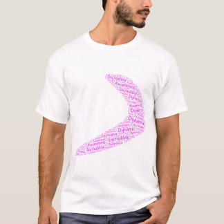 T-shirt Boomerang Dynamique, incroyable, conscience