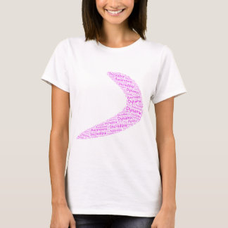 T-shirt Boomerang Dynamique, incroyable, conscience