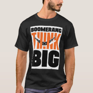 T-shirt Boomerang Pensez Big Boomerang Jetant Sports Aust