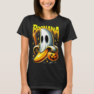 T-shirt Boonana Ghost Nana Funny Halloween Costume Art