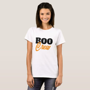 T-shirt Boot Crew Halloween Party Blanc