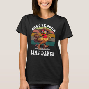 T-SHIRT BOOT SKOOTIN LINE DANSE