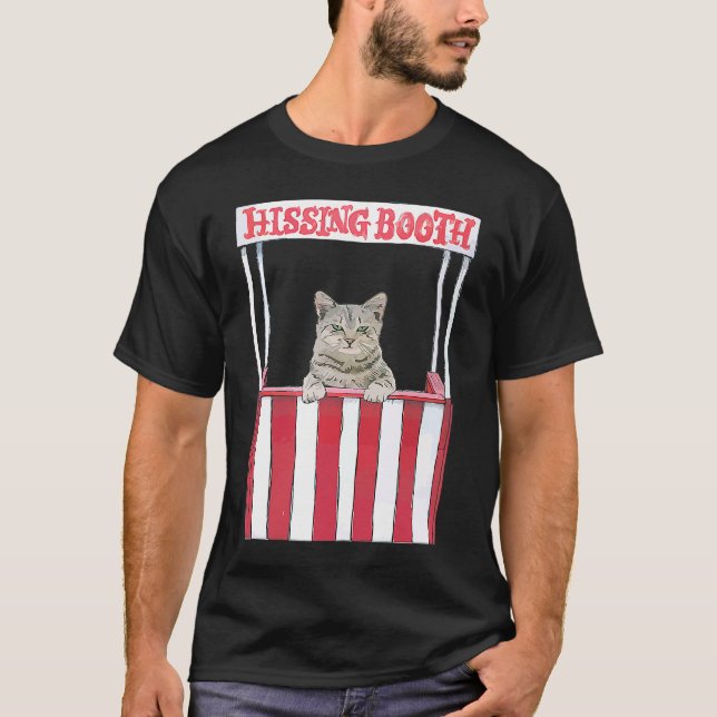 T-shirt Booth Kitty Kitty Chat Furmaman Furdad Pour C (Devant)