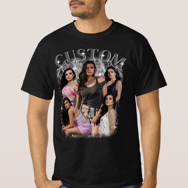 T-shirt Bootleg I Love My Hot Girlfriend Heart GF 1BK2 (Créateur téléchargé)