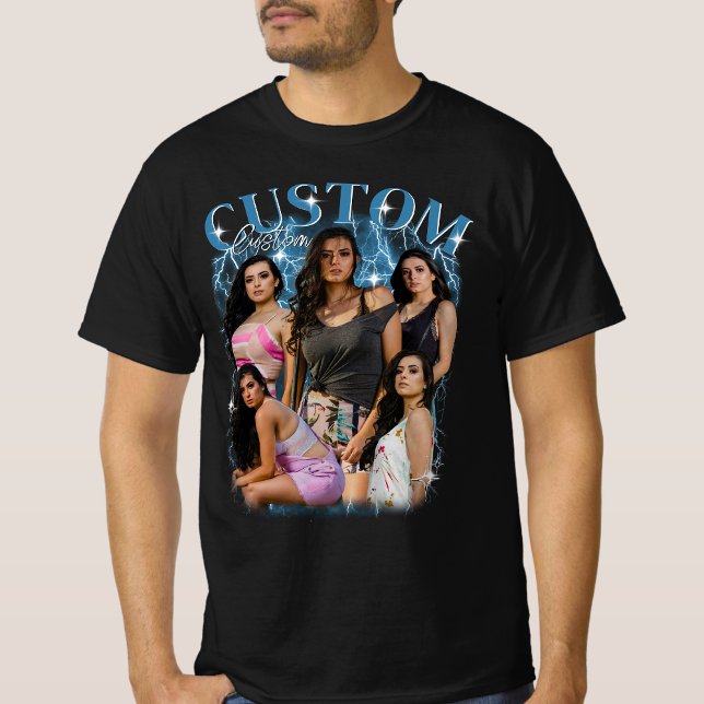 T-shirt Bootleg I Love My Hot Girlfriend Heart GF 1BK4 (Créateur téléchargé)