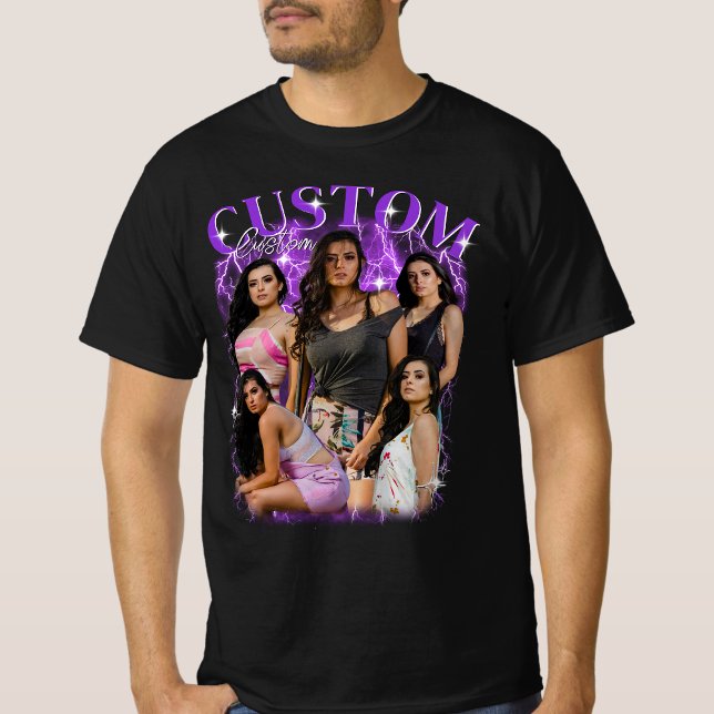 T-shirt Bootleg I Love My Hot Girlfriend Heart GF 1BK7 (Créateur téléchargé)