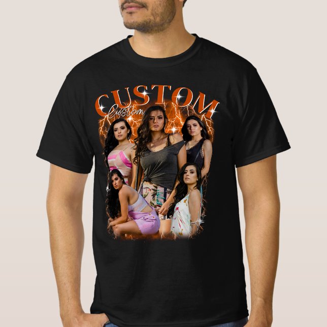 T-shirt Bootleg I Love My Hot Girlfriend Heart GF 1BK9 (Créateur téléchargé)