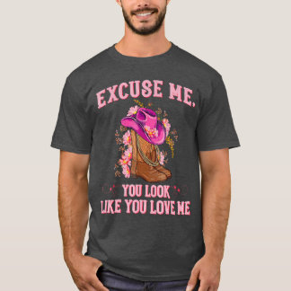 T-shirt Boots Memes Excusez-moi, vous avez l'air de m'aime
