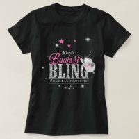 Boots 'n Bling Disco Bachelorette Noir ID925