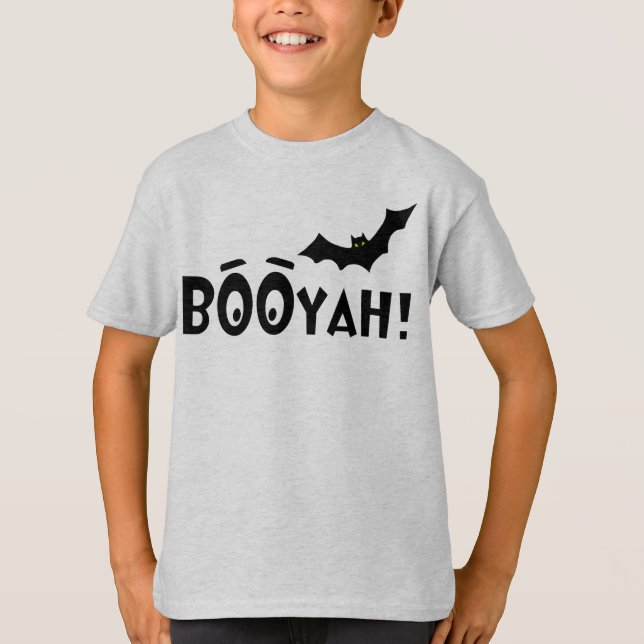T-shirt BOOYAH ! Batty Halloween (Devant)