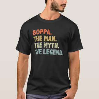 T-shirt Boppa Le Mythe de l'homme Légende style rétro Fête