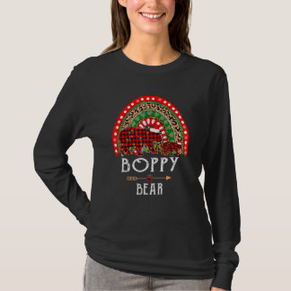T-shirt Boppy Bear Noël Rainbow Leopard Famille Christ
