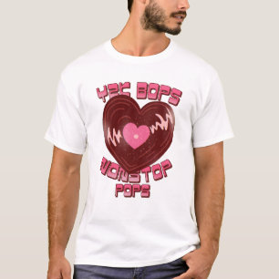 T-shirt Bops Y2K Art esthétique Rétro Pop Cœur