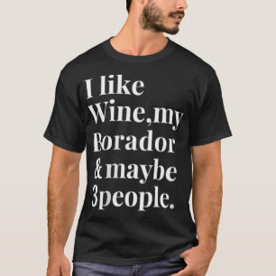 T-shirt Borador Funny Dog