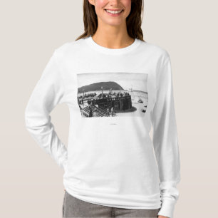 T-shirt Bord de la mer, revirement de l'Orégon et tête d