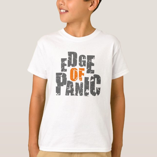 T-shirt Bord de la panique myspace.com/edgeofpanic (Devant)
