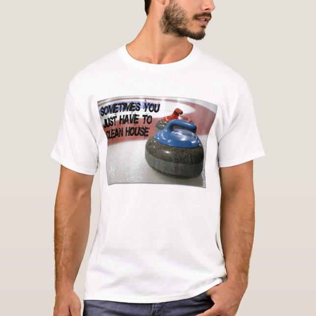 T-shirt Bordage - nettoyez la Chambre (Devant)