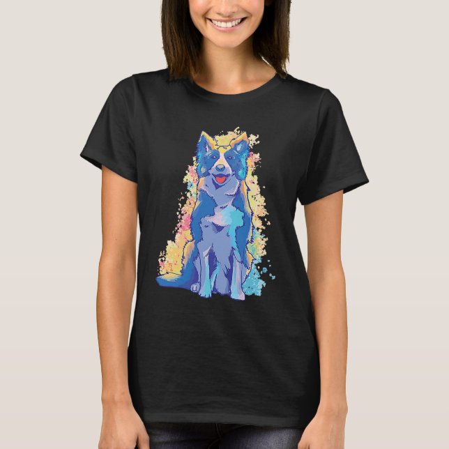 T-shirt Border Collie (Devant)