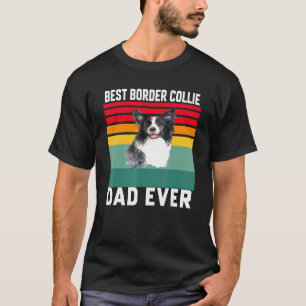 T-shirt Bordure Collie Chien Propriétaire d'animal de comp
