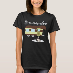 T-shirt Bordure Collie Dog RV Funny Camping remorque de vo