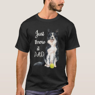 T-shirt Bordure Collie Papa