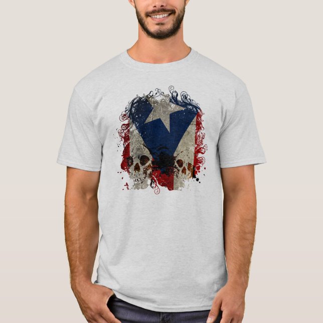 T-shirt Boricua 4 jamais, (Devant)