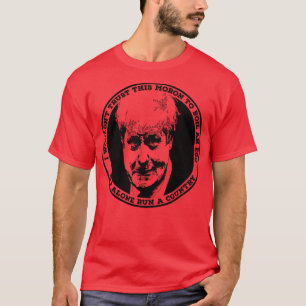T-shirt BORIS JOHNSON Faire bouillir un oeuf