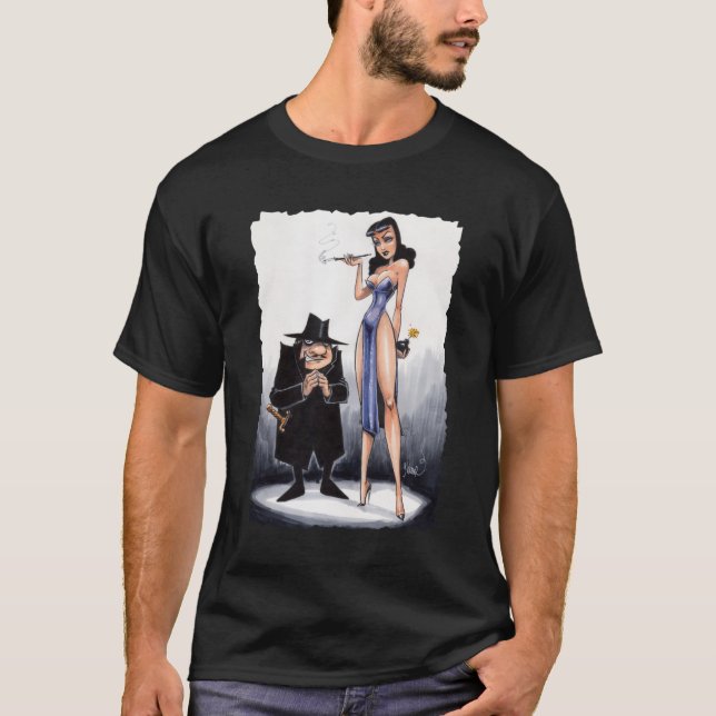 T-SHIRT BORIS NATASHA. (Devant)