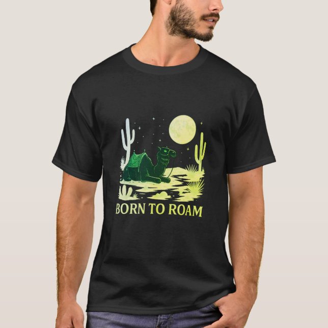 T-shirt Born to Roam (Devant)
