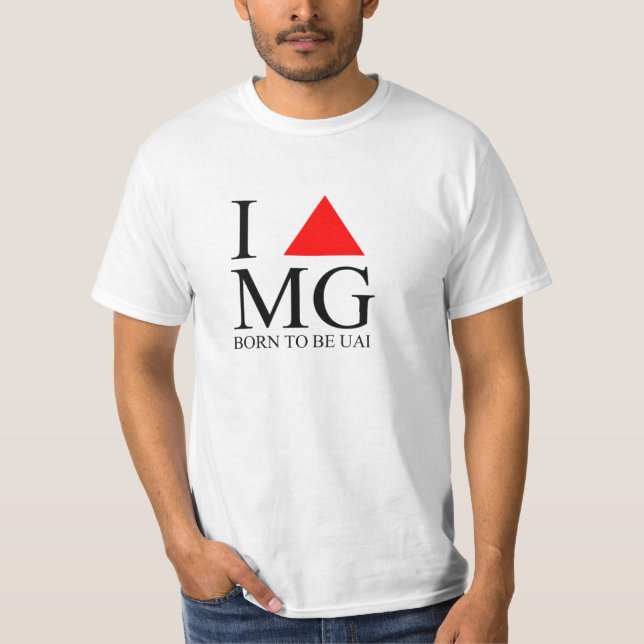 T-shirt “BORN YOU BE UAI " (Front)