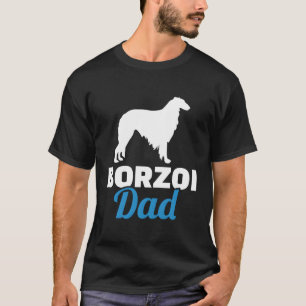 T-shirt Borzoi Papa