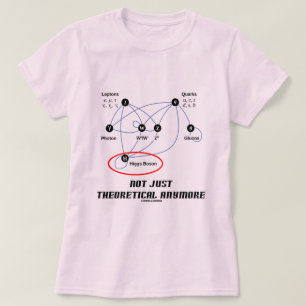 T-shirt Boson de Higgs pas simplement théorique plus