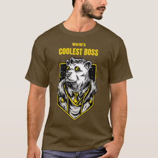 T-shirt Boss le plus froid des mondes