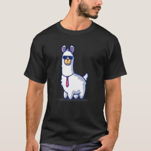 T-shirt Boss Llama Alpaca Garçon fille enfants