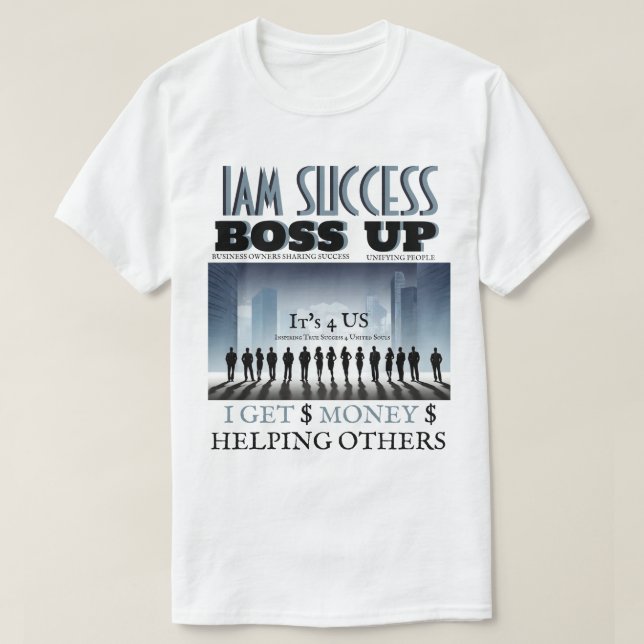 T-shirt BOSS UP (Design devant)