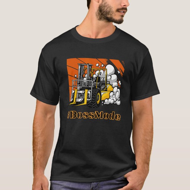 T-shirt BossMode Forklift (Devant)