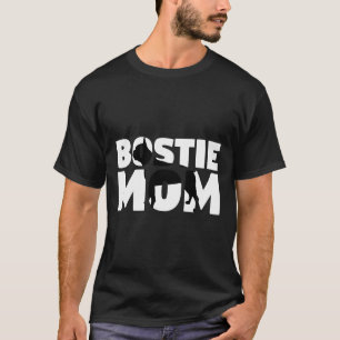 T-shirt Bostie Maman Boston Terrier Mère Chien Maman Tee
