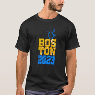 T-shirt Boston 2023 Marathon entraînement et qualification
