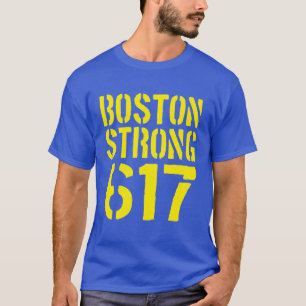 T-shirt Boston 617 forts