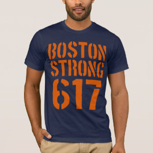 T-shirt Boston 617 forts